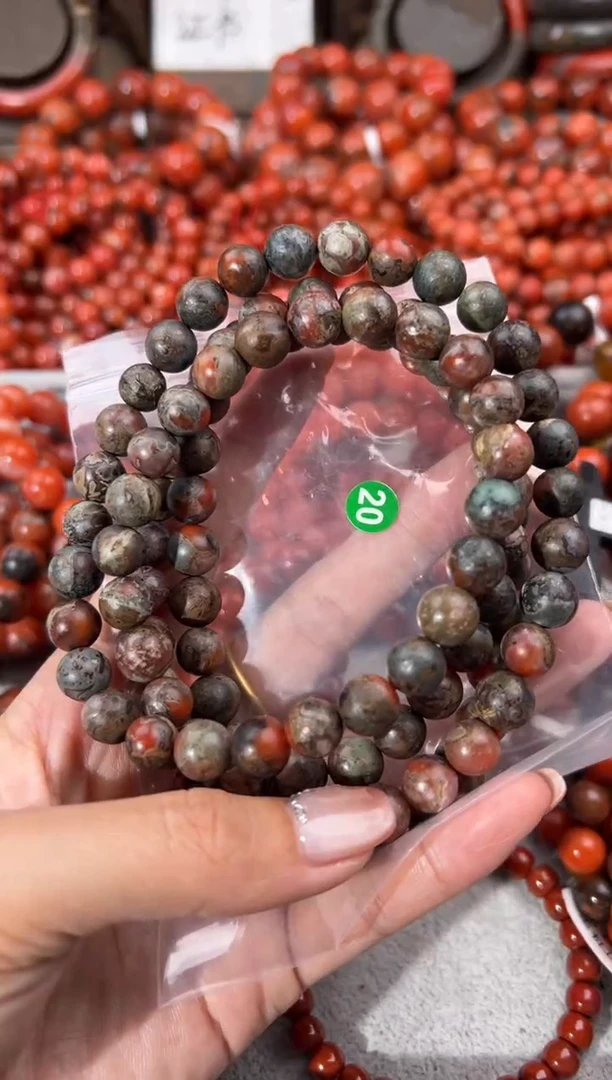未镶嵌手串南红玛瑙9+
