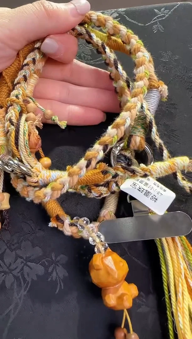 未镶嵌手绳水晶斜挂款