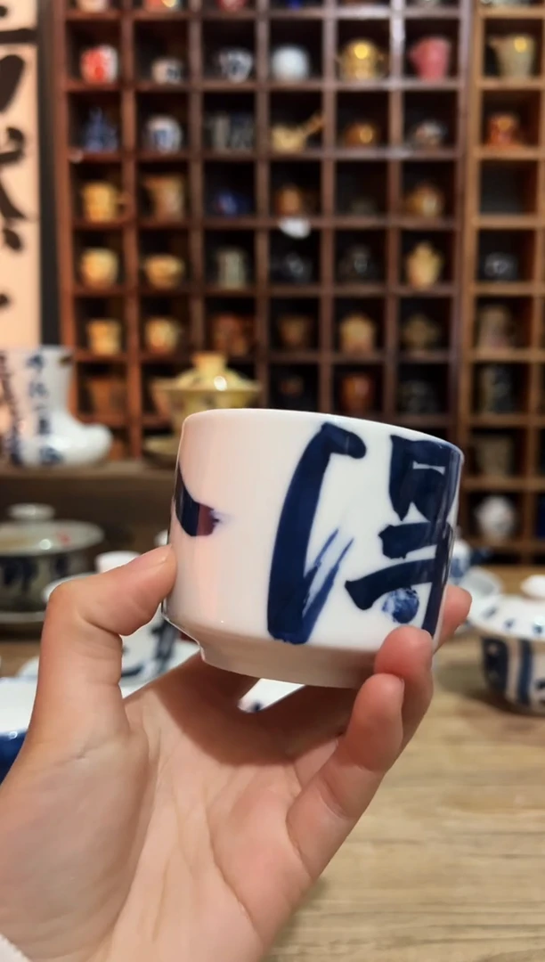 【闪购商品】观云听雨原创手绘茶具