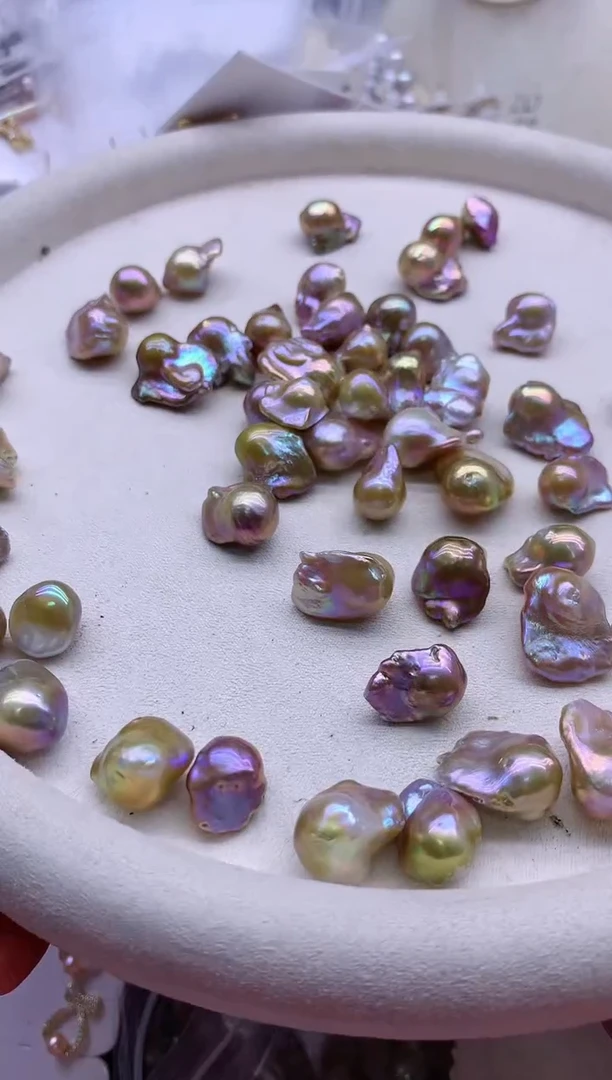 【闪购商品】淡水珍珠吊坠(不含链)合金多发其一