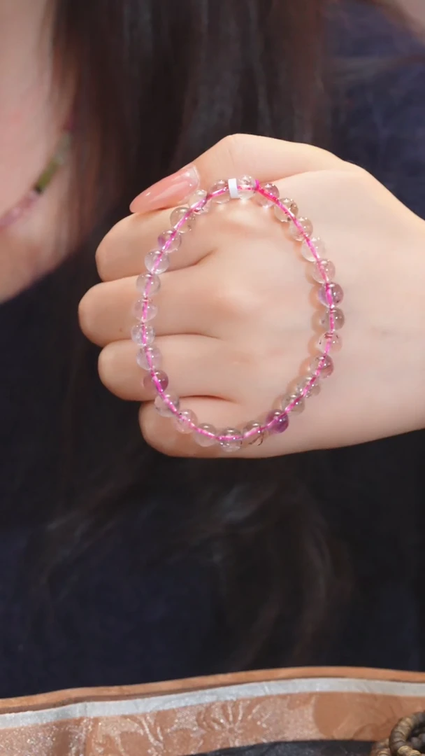 【闪购商品】水晶手串未镶嵌多样性发 超七 卡6@@W9758