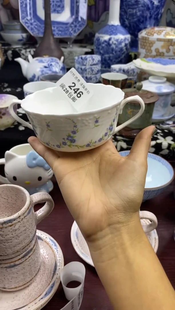 瓷片燕*窝瓷色工艺品品品品246
