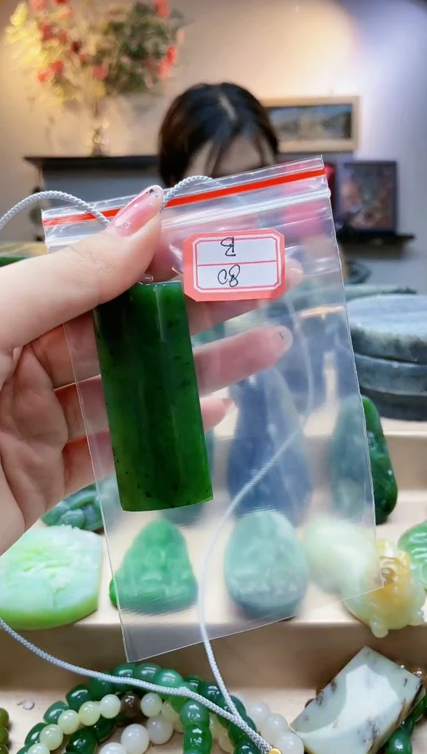 和田玉未镶嵌挂件1