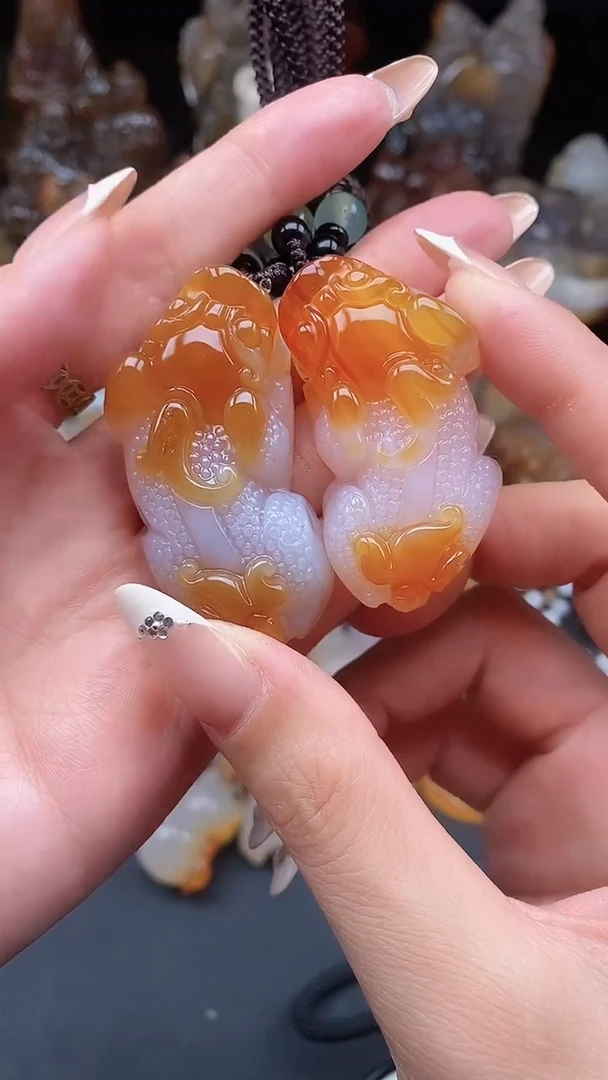 玛瑙/玉髓未镶嵌颈饰DD