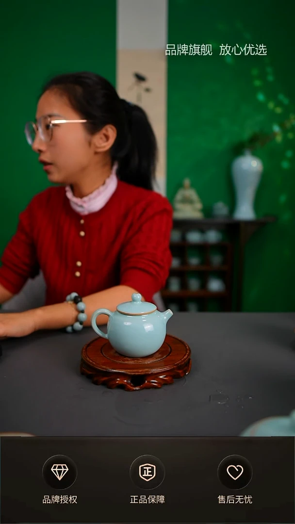 【闪购商品】一级臻稀手工高端小灯笼壶