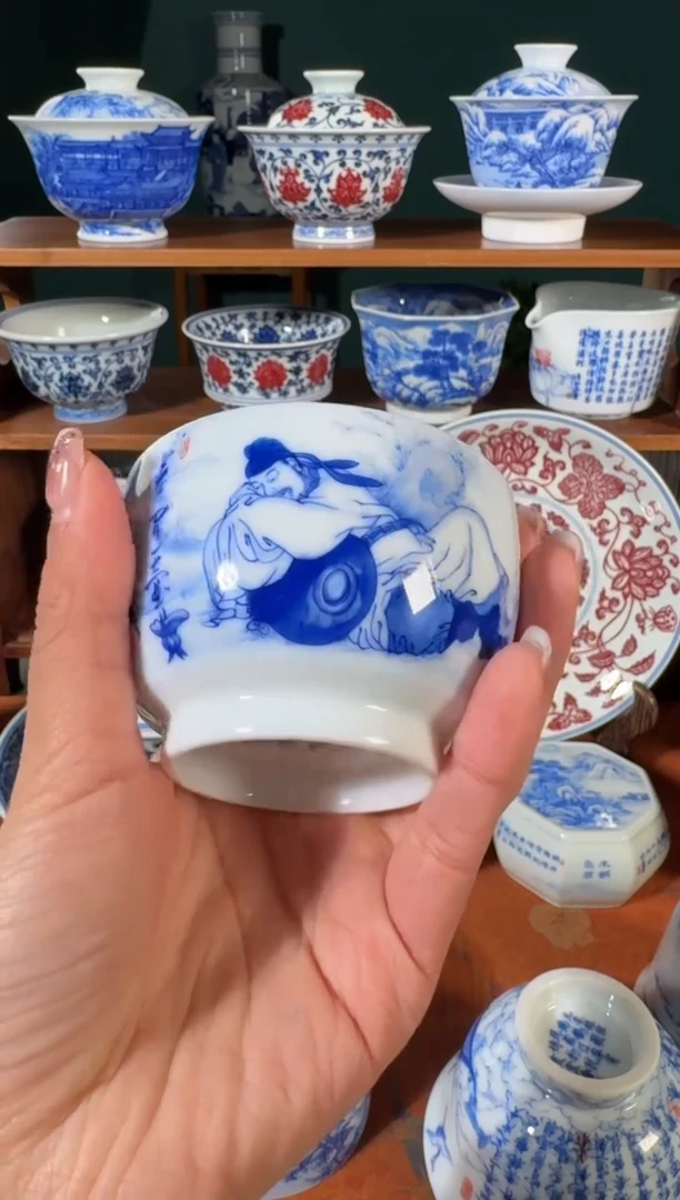 【闪购商品】杯画堂春李白独酌杯（补差价）