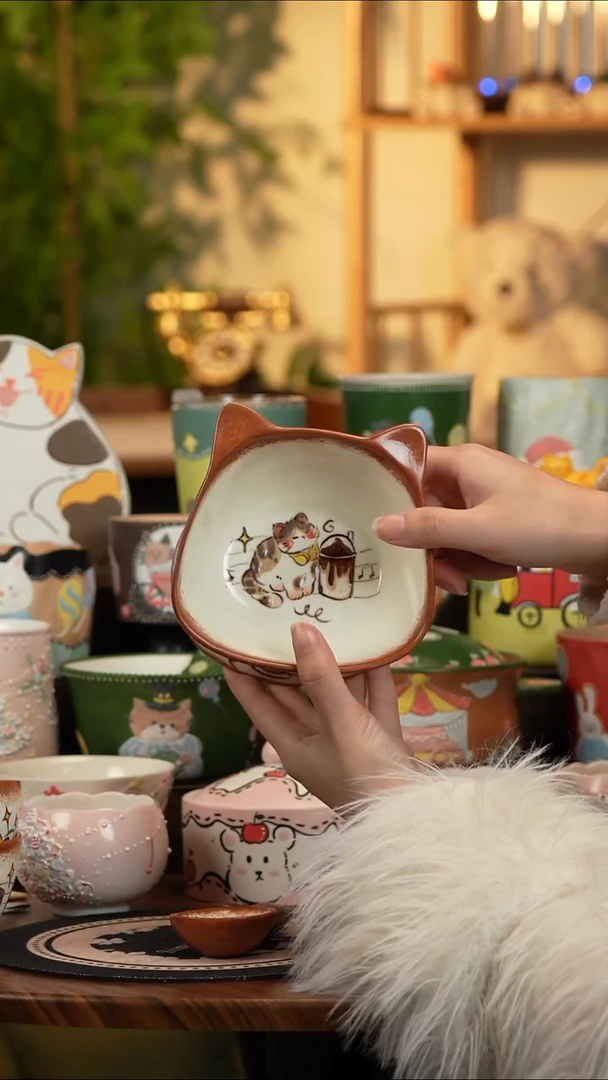 瓷片瓷B780景德镇原创手工陶瓷