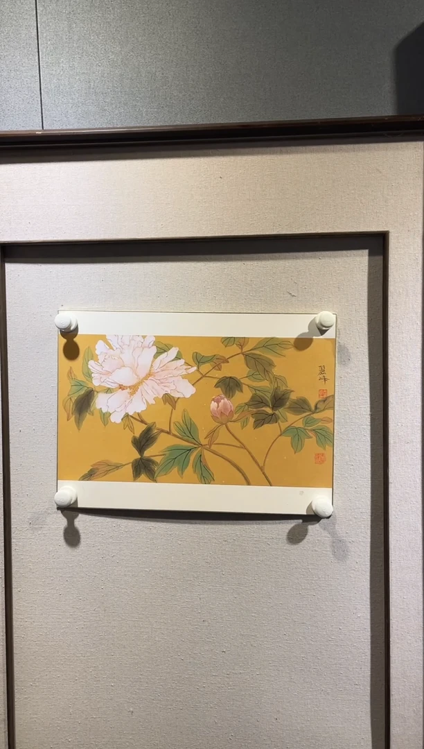 国画Y-安老师绘画作品-展览原作-1.1平尺（带荣宝斋宁波证书）