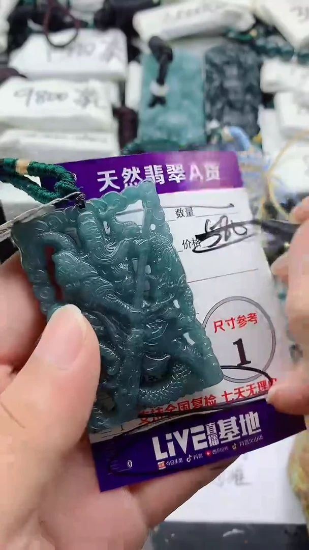 翡翠未镶嵌颈饰多样性发货 只发一件
