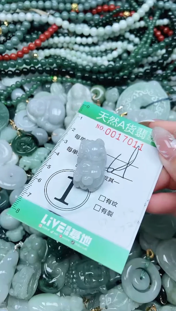 颈饰未镶嵌翡翠翡翠