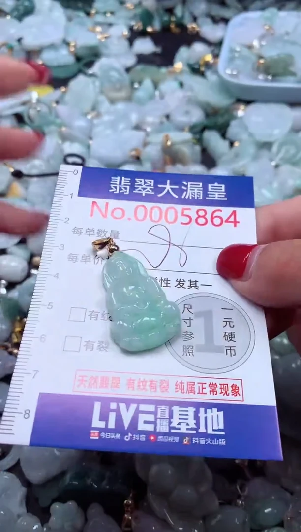 颈饰未镶嵌翡翠5864