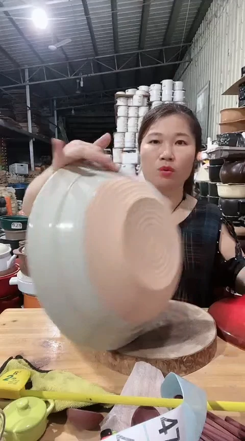 4704瑕疵白色煎盘