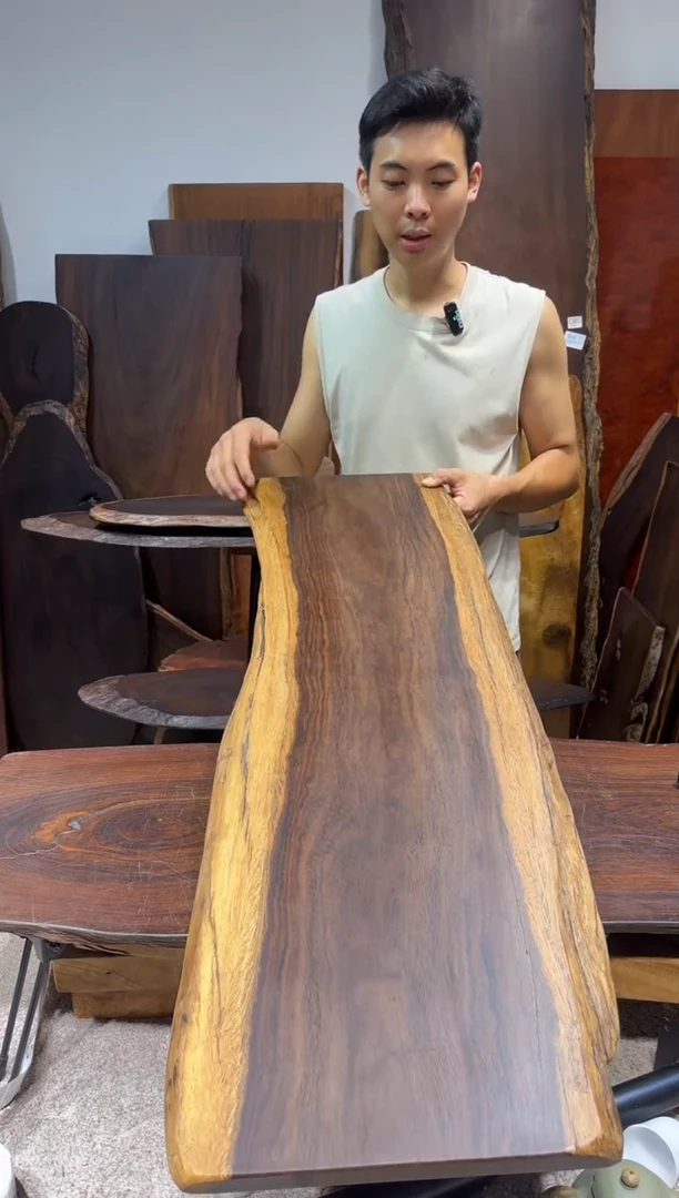 风车木（黑檀木）尺寸98*31*2.3编号963