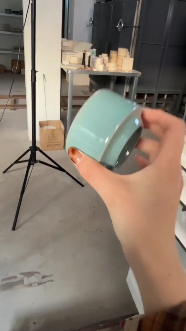 望月杯-云端釉开窑-眉