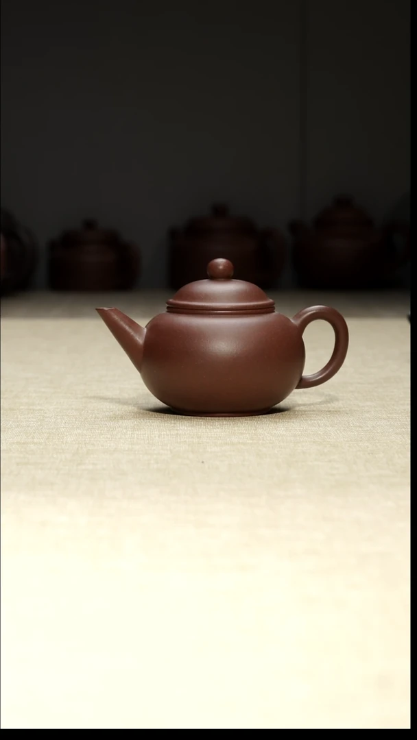 茶壶底槽青水平160毫升瑕疵壶