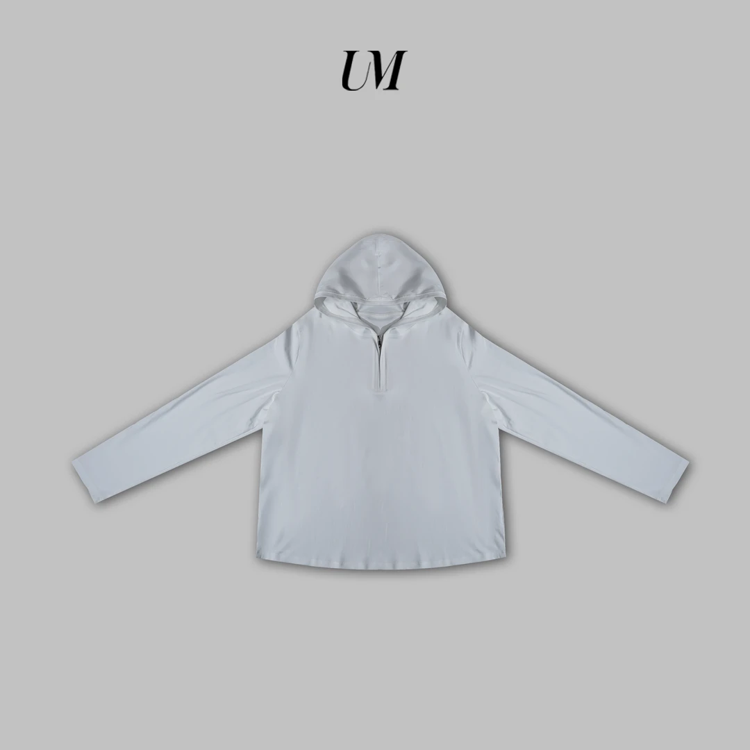 【U.M】天丝长绒棉连帽舒适长袖