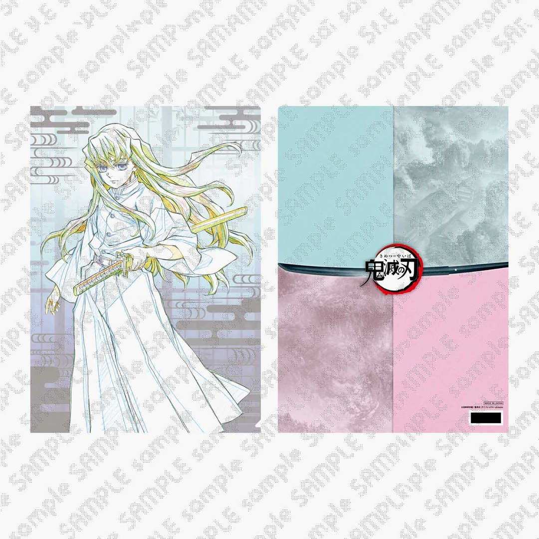 【鬼灭之刃】Cafe 时透无一郎原画线稿A3文件夹