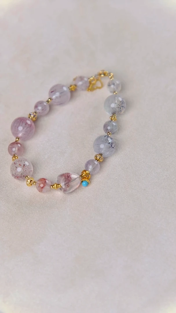 未镶嵌手链水晶超七手串