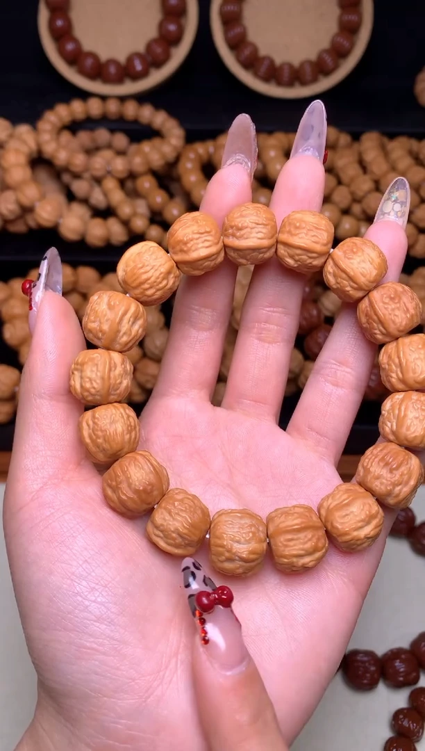 【闪购商品】猴头核桃手串14+15+蛤蟆