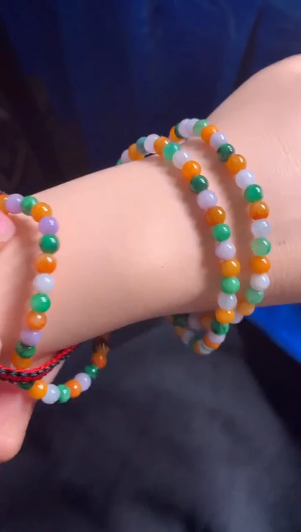 颈饰未镶嵌翡翠缅甸翡翠