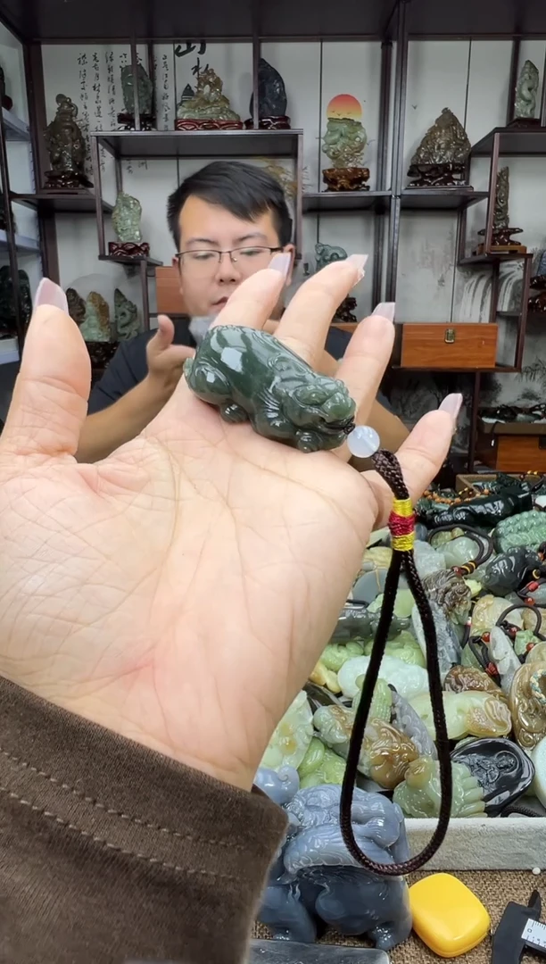 未镶嵌和田玉摆件金**光1
