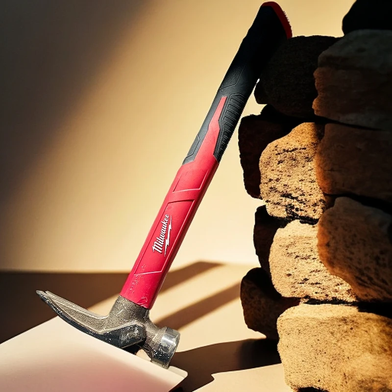 milwaukee美沃奇羊角锤木工锤钉锤铁锤子一体榔头特钢起钉拔钉锤