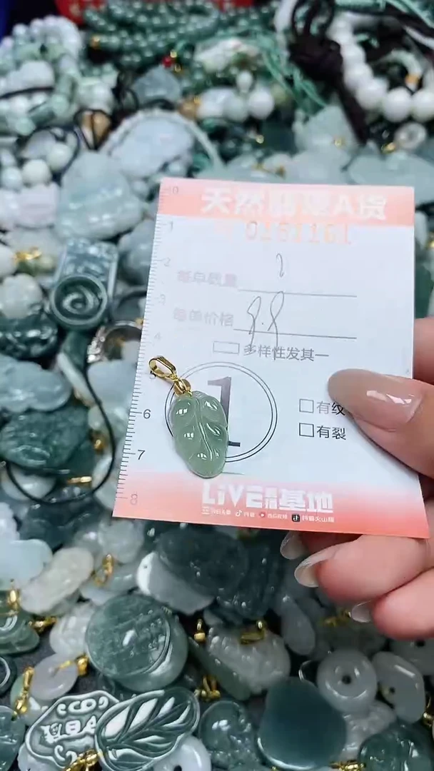 翡翠未镶嵌颈饰闪购0151161