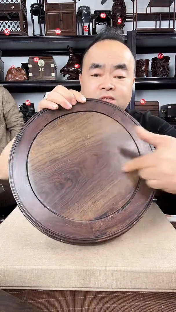【闪购商品】木612瑕疵老李红木工艺品