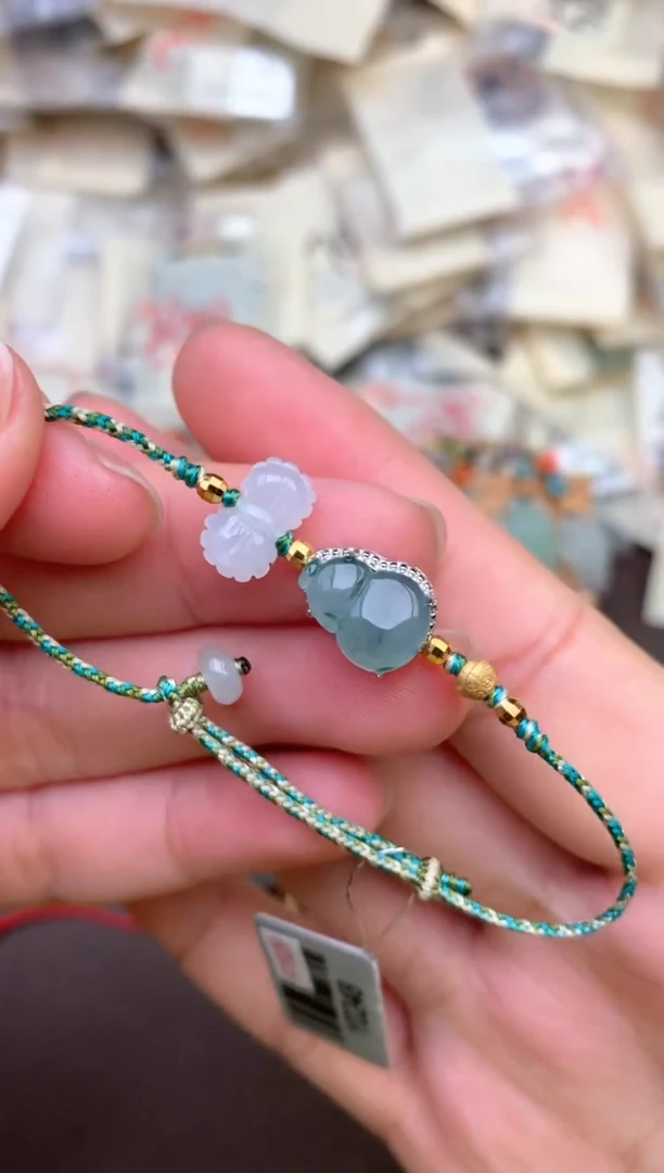 翡翠挂件银S925镶嵌一