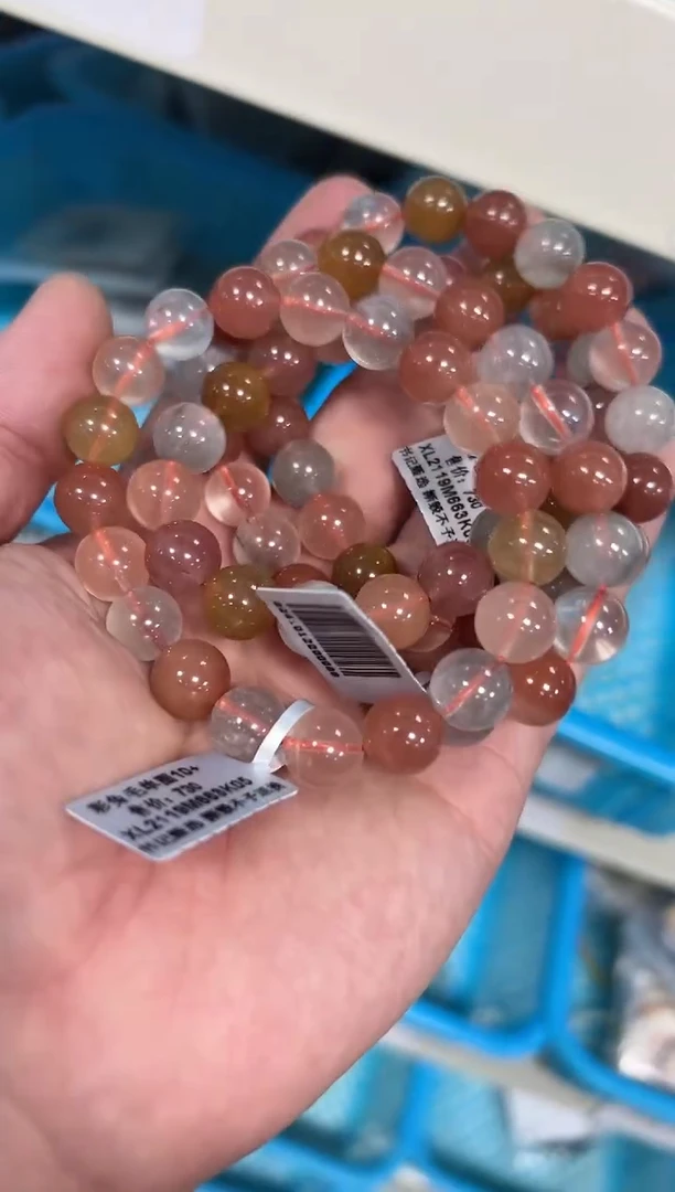 【闪购商品】水晶手链未镶嵌XL2119约10mm多样性发一件