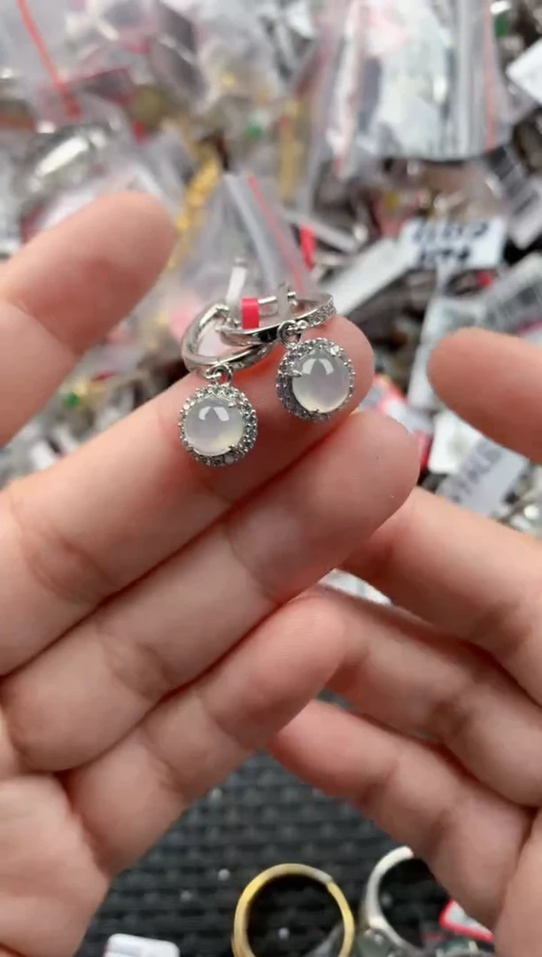 银S925镶嵌戒指翡翠111    5