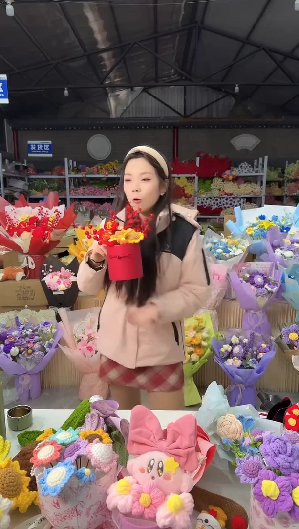 非遗手工花束，孤品清仓！！