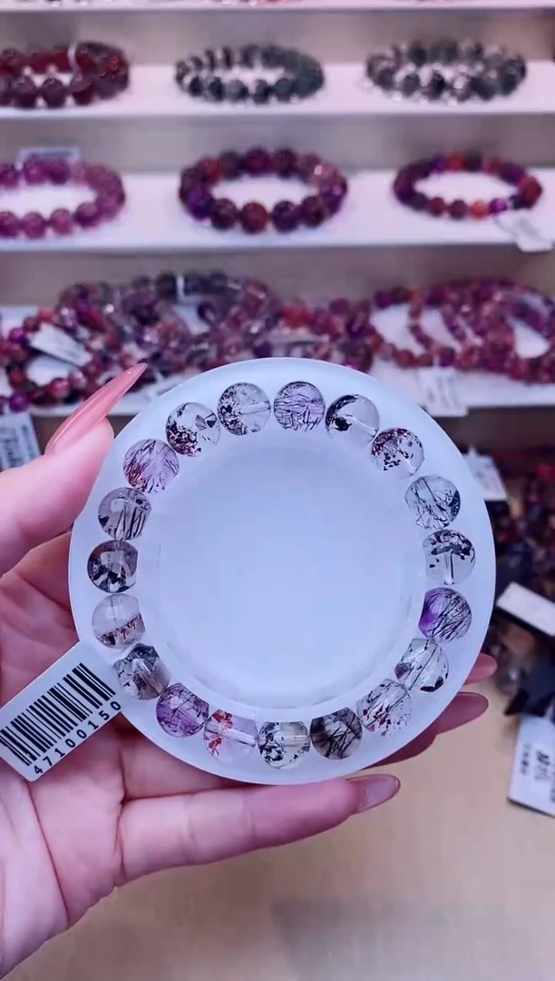 未镶嵌手链水晶毒液超七单圈9m+