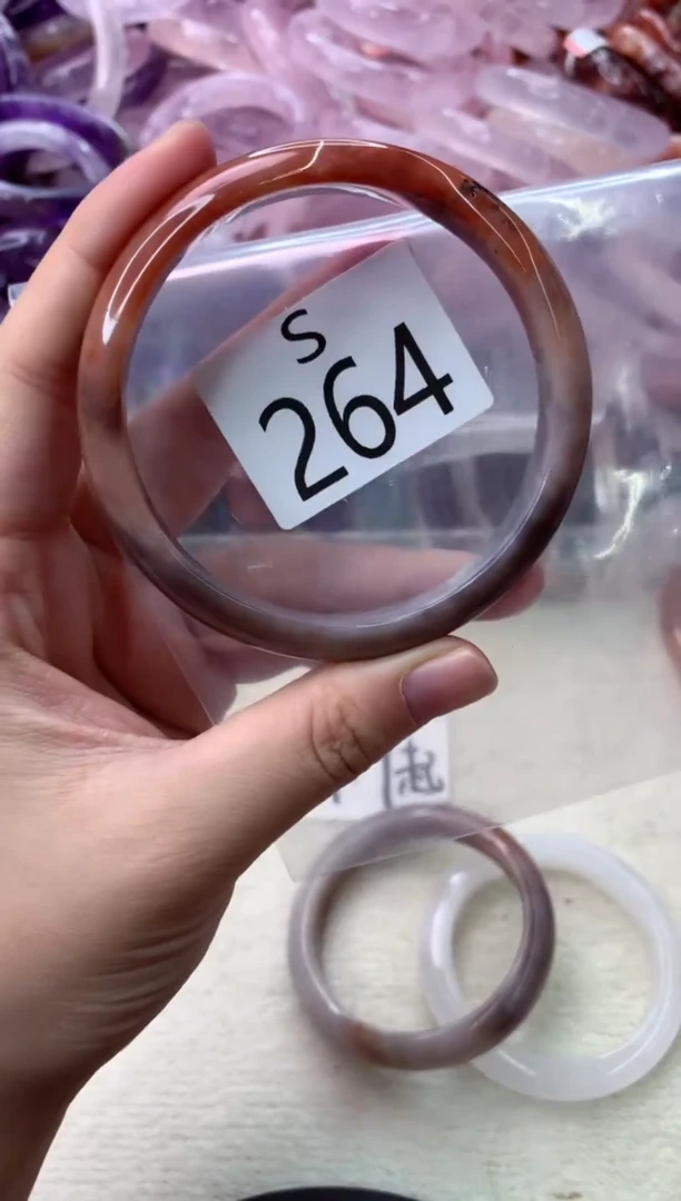 未镶嵌手镯水晶S264-63