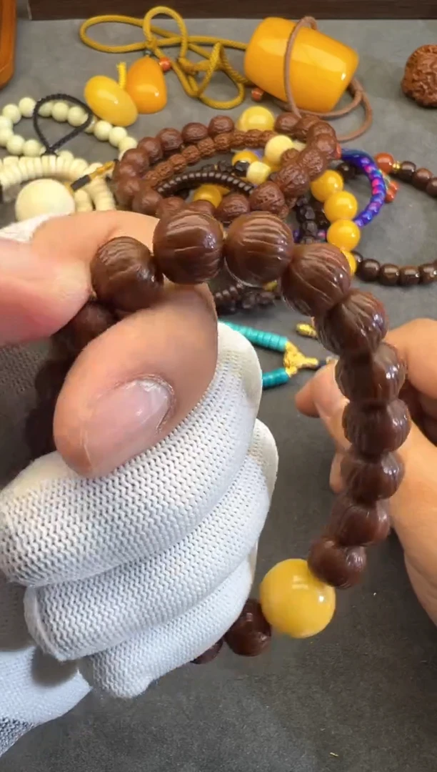 【闪购商品】猴头核桃吊坠猴头手串1