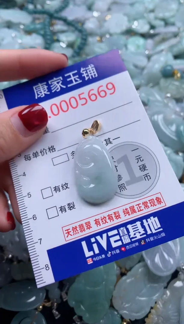 颈饰未镶嵌翡翠5669