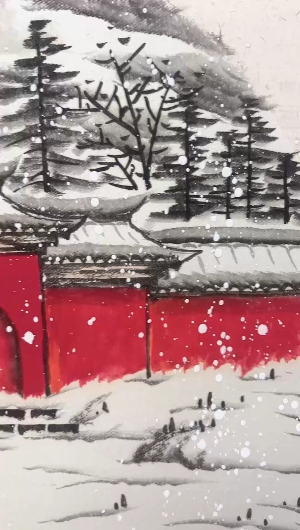 国画武海峰-2平尺-国画