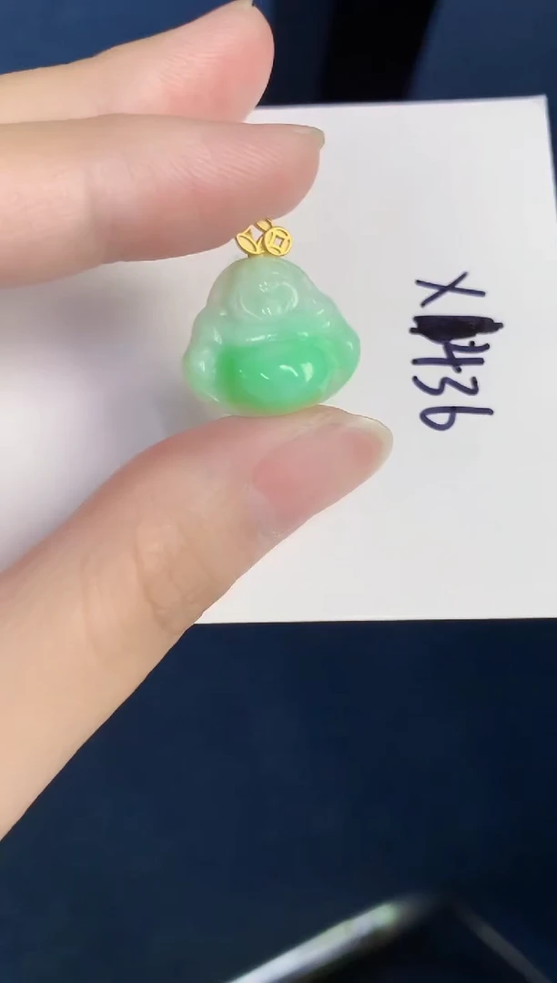 颈饰未镶嵌翡翠天然翡翠缅甸A货