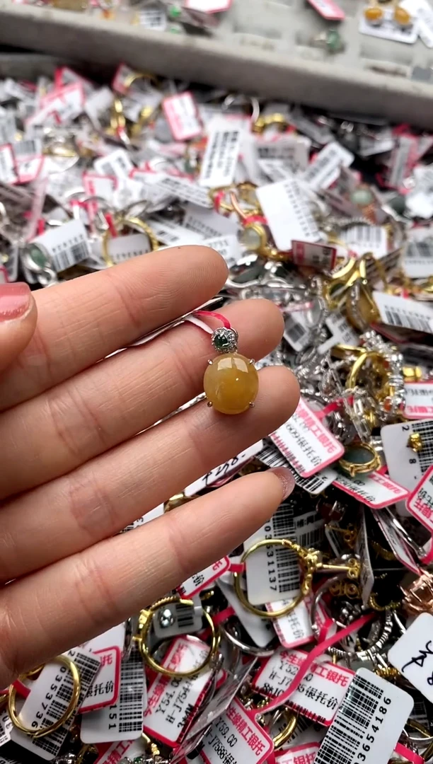 【闪购商品】翡翠戒指银S925镶嵌333333    7