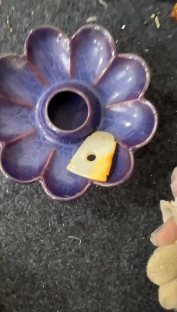 瓷片手工，手绘，瓷器