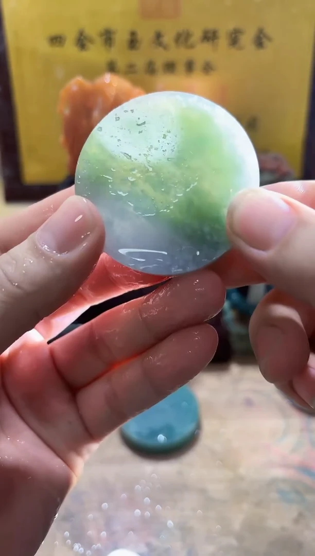 未镶嵌挂件翡翠A货常星7789