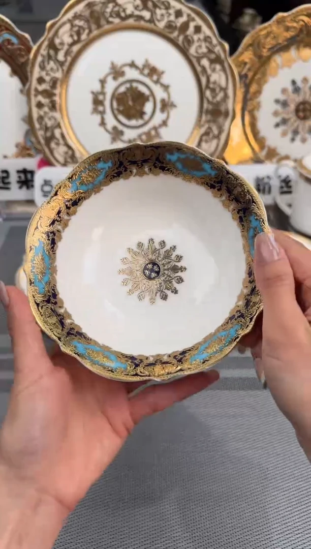 【闪购商品】瓷片6英寸水果碗福利款