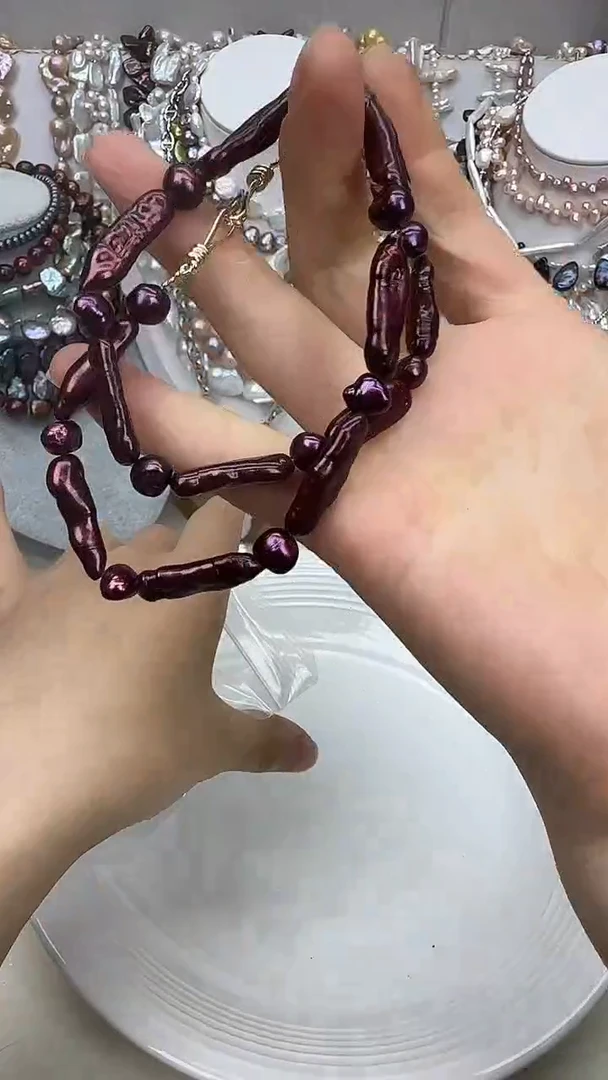 颈饰未镶嵌淡水珍珠1