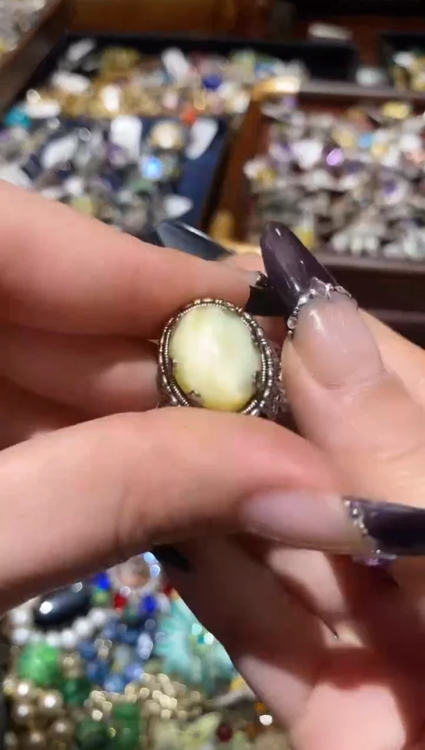 琉璃铜合金楚楚珠宝中古甄选不退换