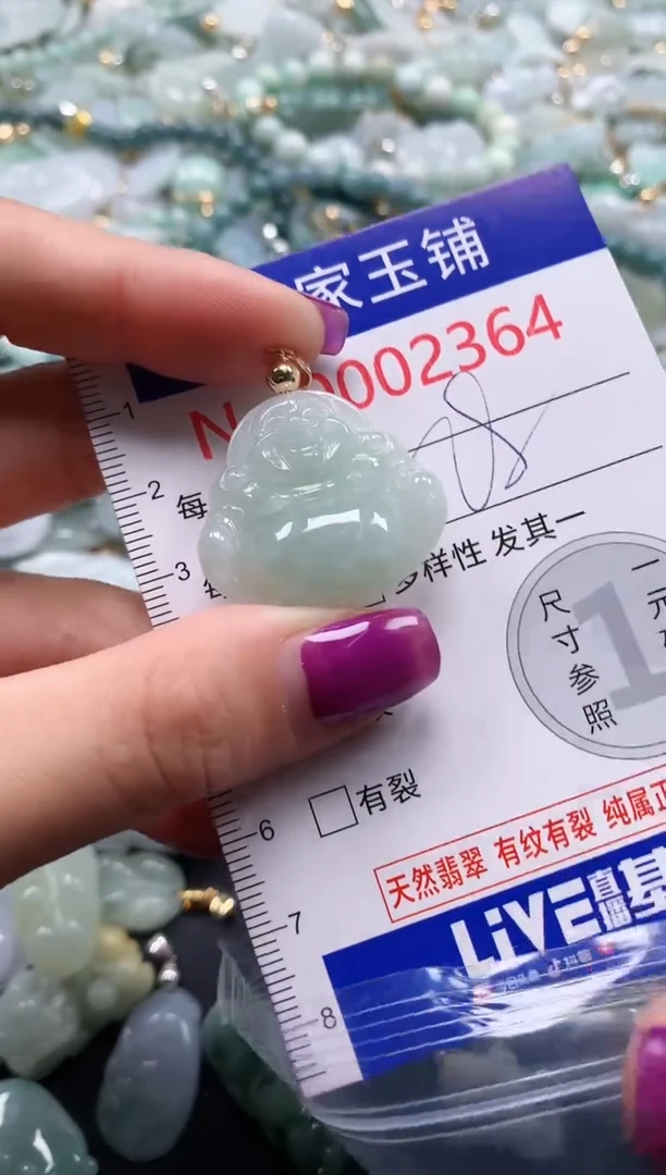 颈饰未镶嵌翡翠2364