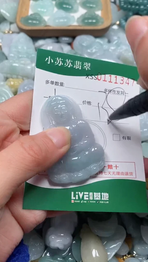 【闪购商品】翡翠颈饰未镶嵌闪购商品0111347