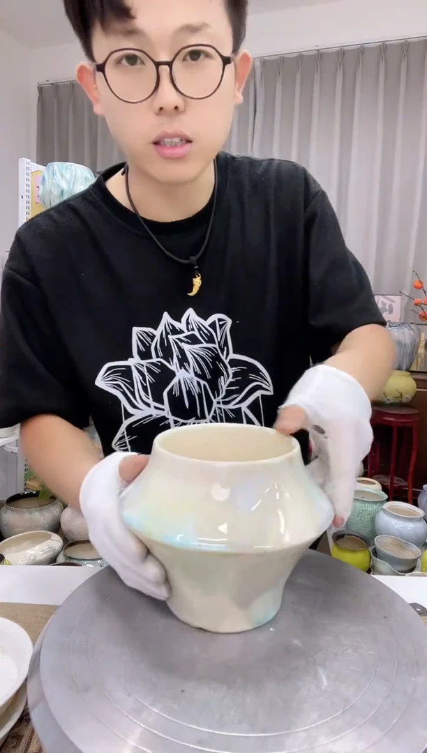 7-20直播间精选陶瓷花盆