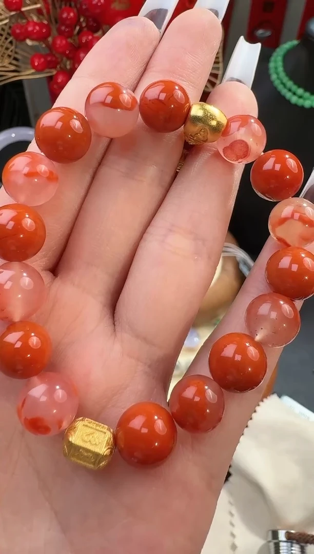 【闪购商品】南红玛瑙珠串未镶嵌珠串