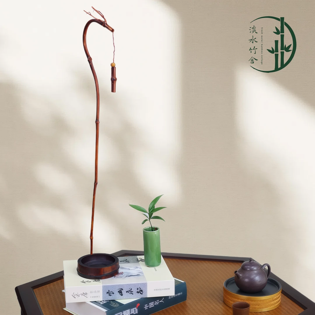 「龙挂香架家用」高端手工竹制香架倒挂香座线香香插香炉龙头装饰