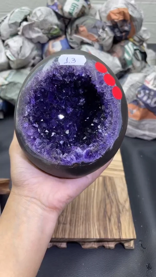 未镶嵌大型摆件（非配饰）紫晶107号摆件